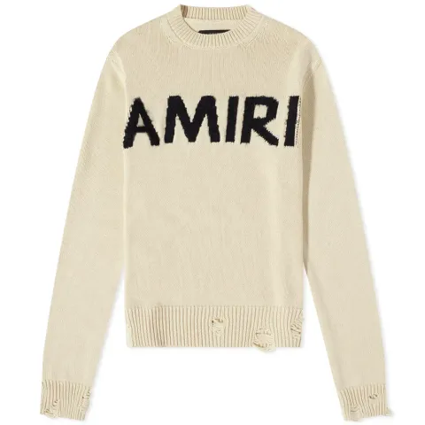 Eyelash Logo Crew Neck Knit