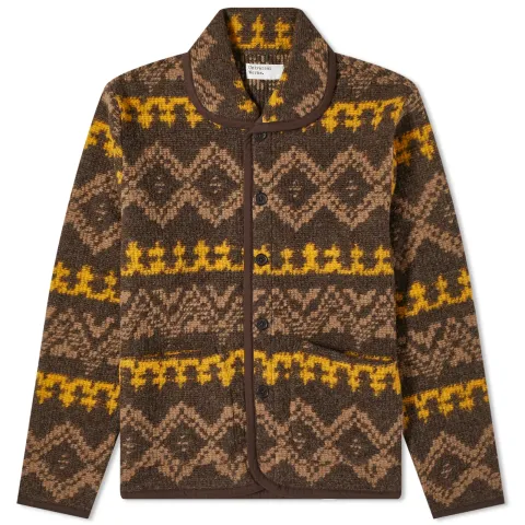 Moroccan Rug Fleece Lancaster Jacket