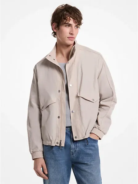 Water-Resistant Windbreaker Jacket