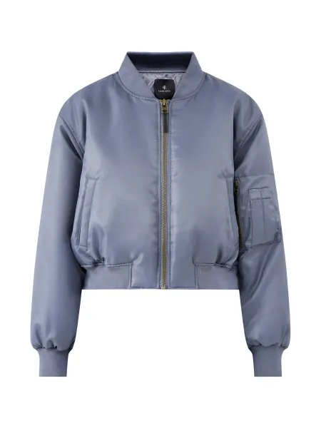 Anine Bing Cropped Leon Bomber Jacket