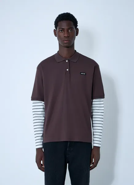 Logo Motif Polo Shirt