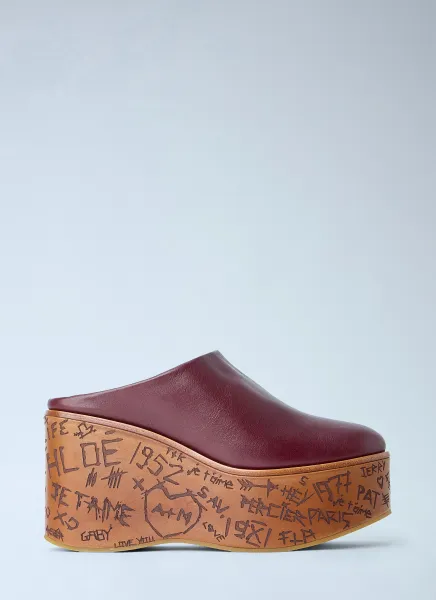 Maxime Wedge Mules