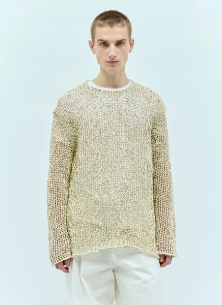 Open Knit Sweater