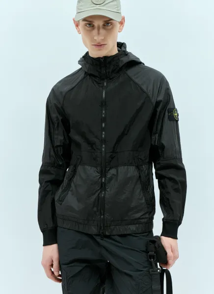 Hooded Windbreaker Jacket