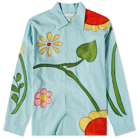 Embroidered Overshirt