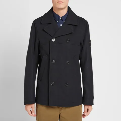 Panno Speciale Melton Wool Peacoat