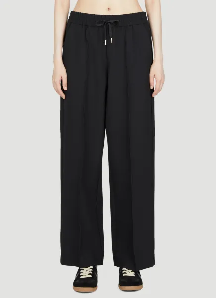 Alfreda Wide-Leg Drawstring Pants