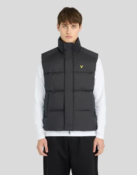 Lyle & Scott Funnel Neck Puffer Gilet