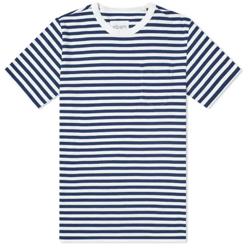 Stripe Pocket Tee