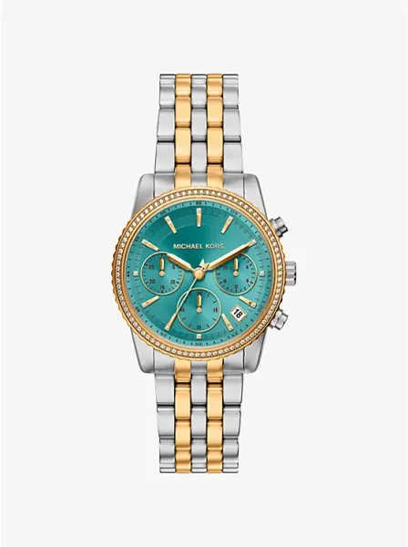 Bryant Pavé Two-Tone Watch