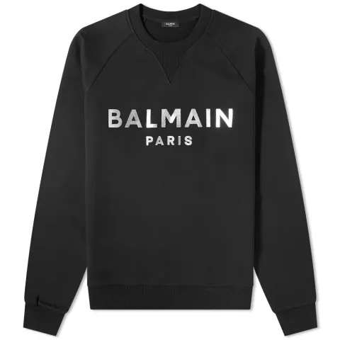 Paris Foil Logo Crew Sweat