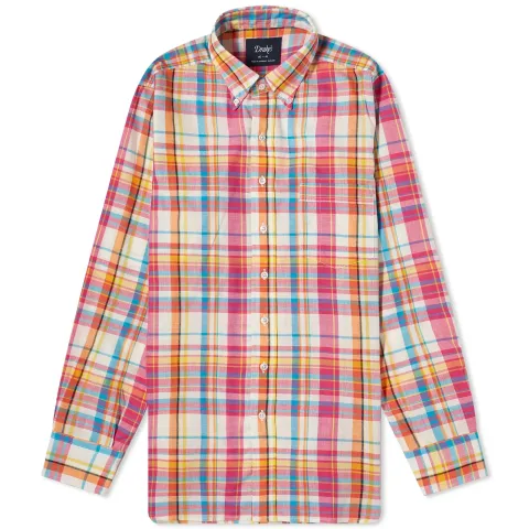 Madras Button Down Shirt