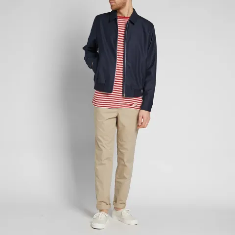 71197 Stripe Pocket Tee