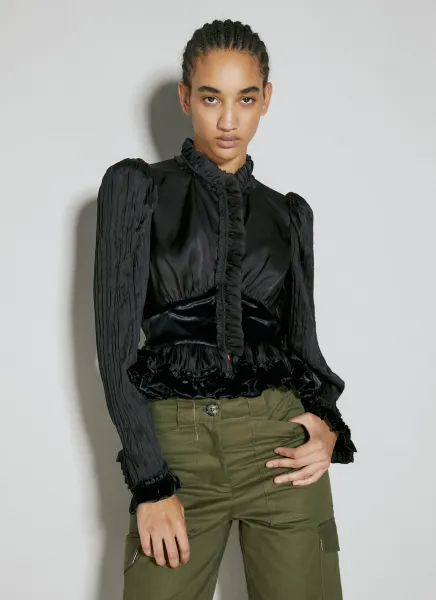 Ruffle Panel Construction Top