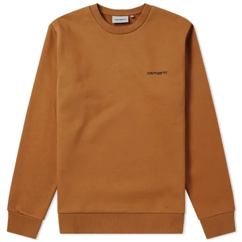 Script Embroidery Crew Sweat