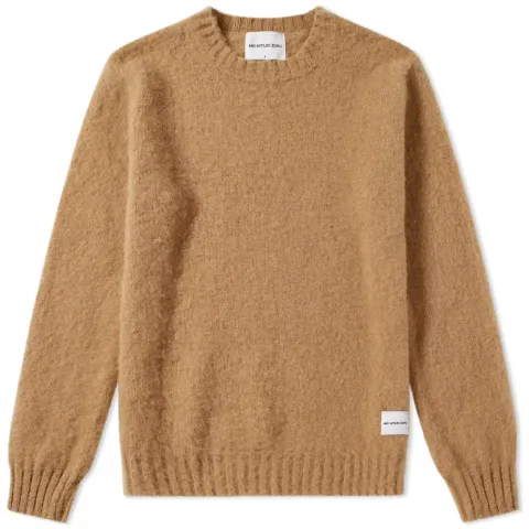 Brushed Shetland Crew Knit