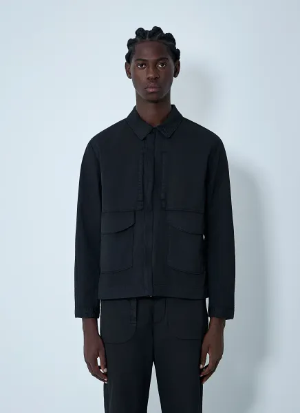 Gabardine Overshirt