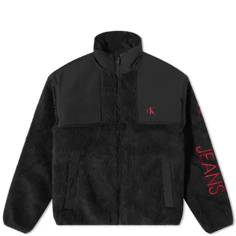 Sherpa Stand Collar Jacket