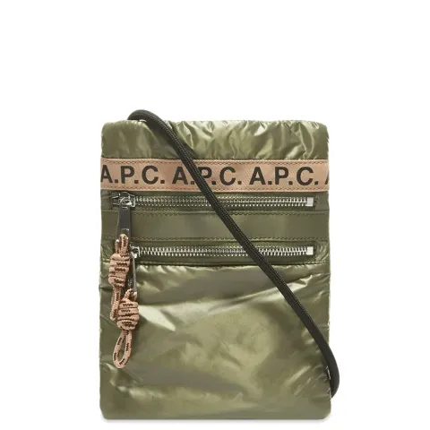 A.P.C. Repeat Logo Neck Pouch
