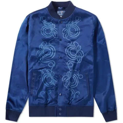 Rope Knot Baseball Jacket