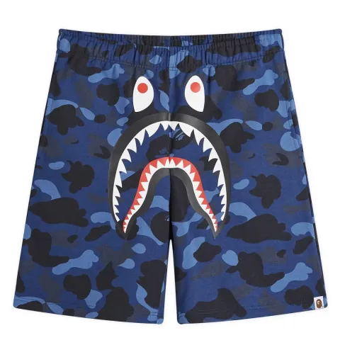 Colour Camo Shark Sweat Shorts