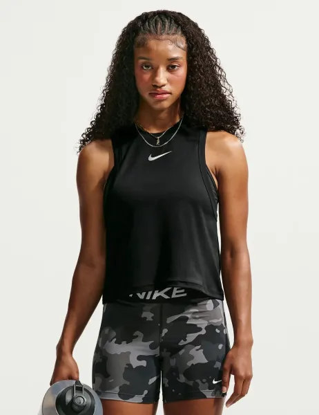 Nike Pro Racer Back Vest Top Black