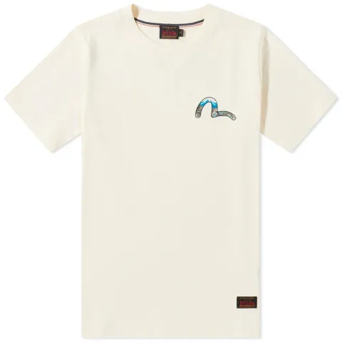 Back Print Dragon Seagull T-Shirt
