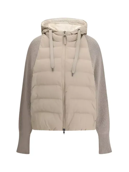Women padded jacket Beige