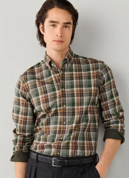 Tailored Fit Country Plaid Check Shirt
