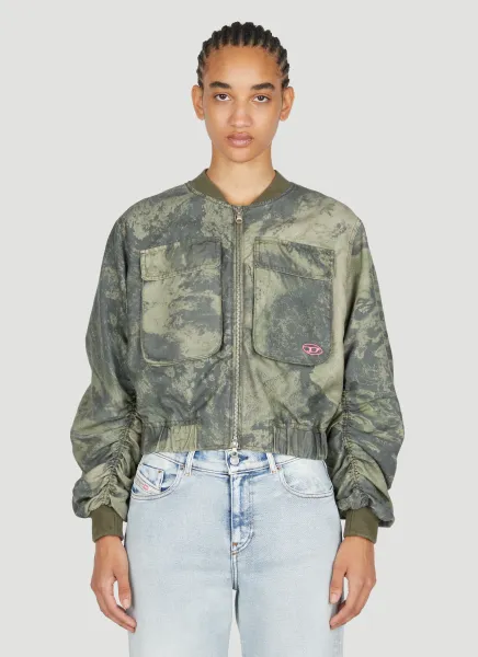 G-KHLO-CMF Camouflage Bomber Jacket