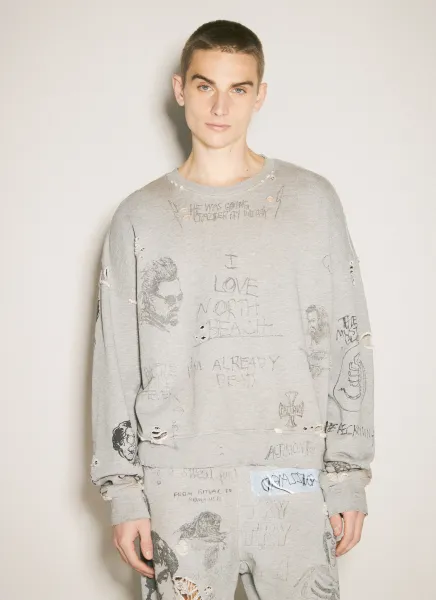 Pumping Iron Crewneck Sweatshirt