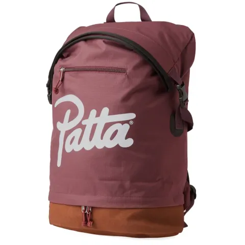 Ripstop Suede Messenger Backpack