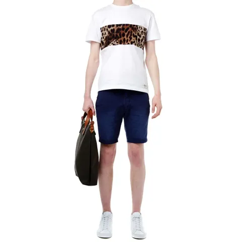 Contrast Panel Tee