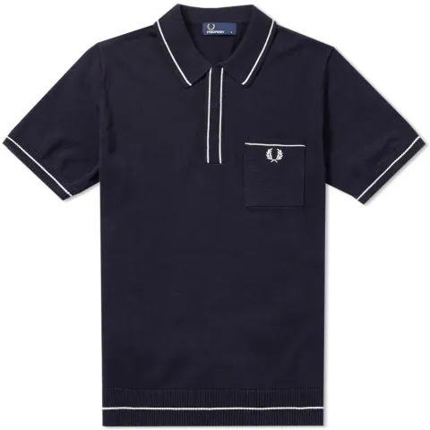 Fred Perry Fine Tipped Knitted Shirt