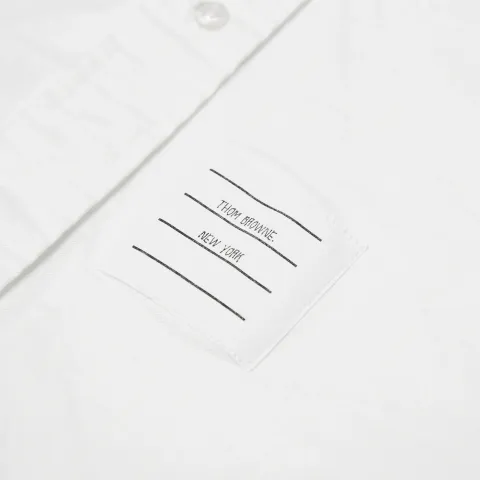 Stripe Pocket Classic Oxford Shirt