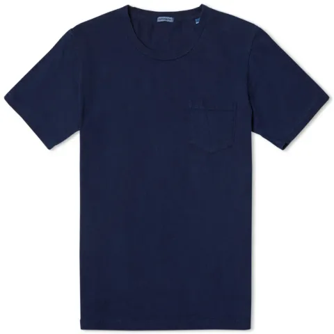 Hand Dyed Cotton Crew Neck Tee