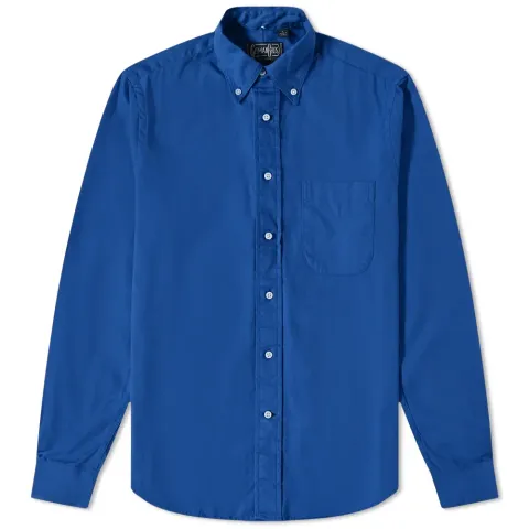 Button Down Overdyed Oxford Shirt