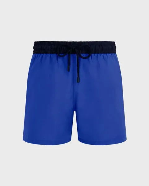 Vilebrequin Men Merino Wool Super 120's Swim Shorts Bicolor