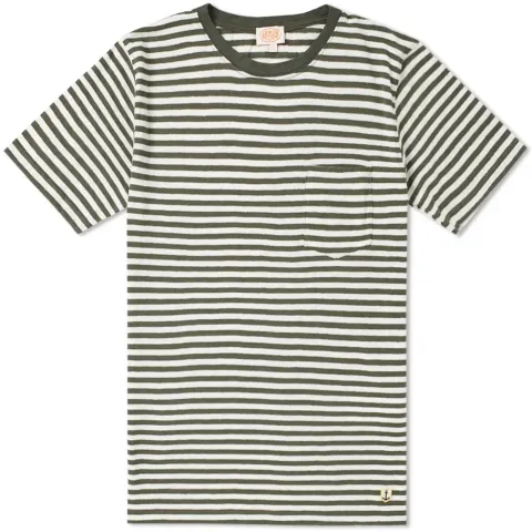 76023 Stripe Pocket Tee