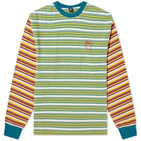 Long Sleeve Nineties Block Stripe T-Shirt