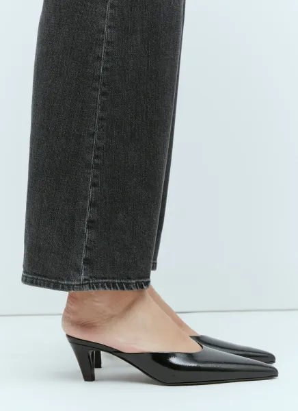 The Patent Leather Mules