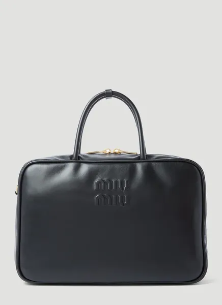 Small Trunk Leather Handbag