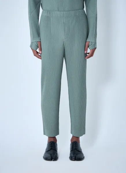 Pleated Tapered Pants