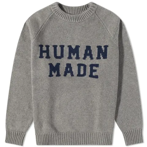 Raglan Sleeve Knit Sweat