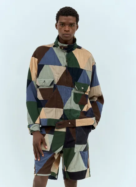 Patchwork Trucker Jacket