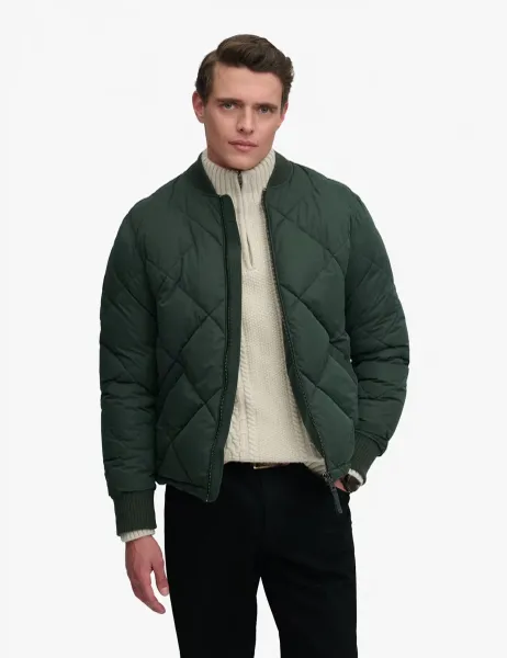 Superdry & Co Quilted Puffer Jacket Green