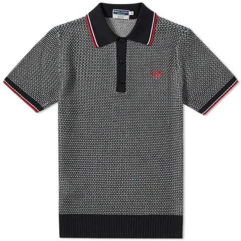 Fred Perry Reissues Two Colour Knit Polo