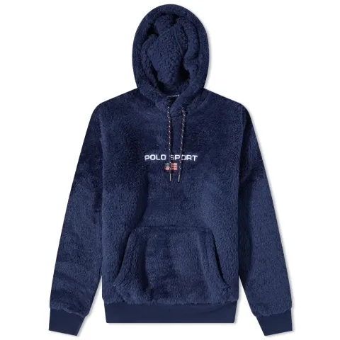 Polo Sport Borg Fleece Popover Hoodie