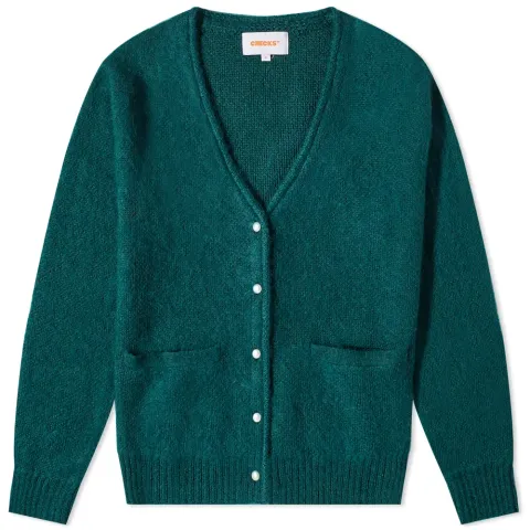 Mohair Solid Cardigan