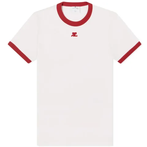 Courrèges Cotton Rib T-Shirt